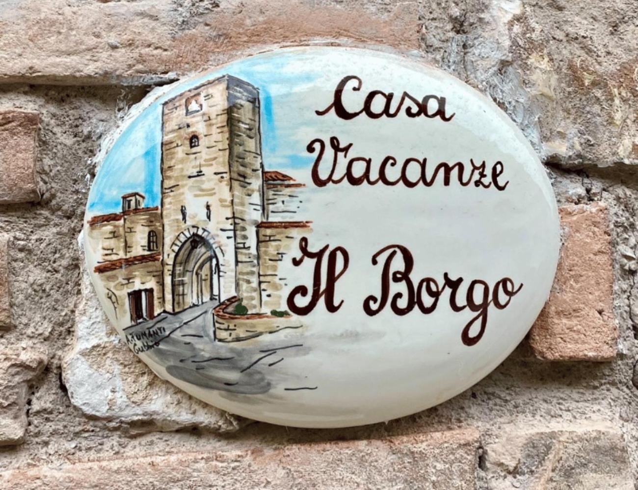 Casa Vacanze Il Borgo Gubbio Exterior photo